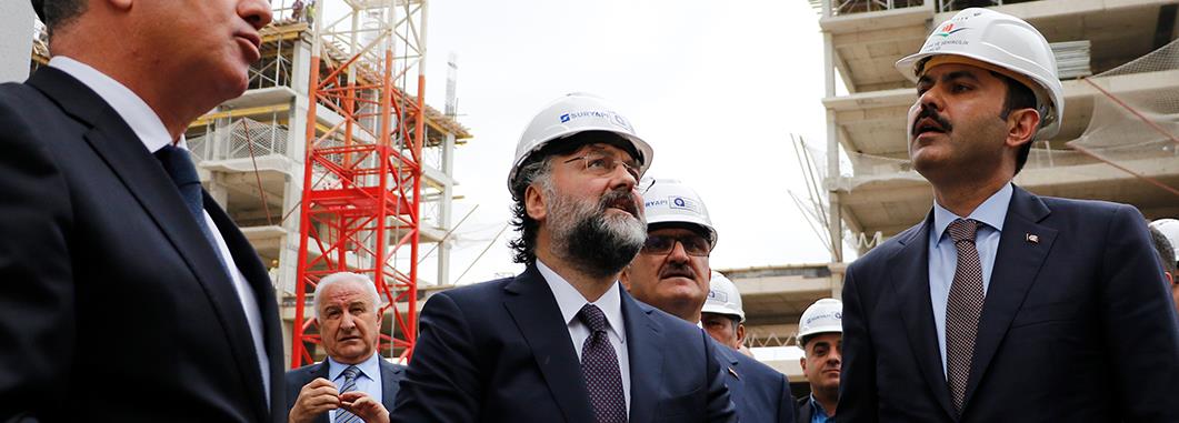 Bakan Kurum: ‘Sur Yapı Antalya örnek bir şehircilik projesi’