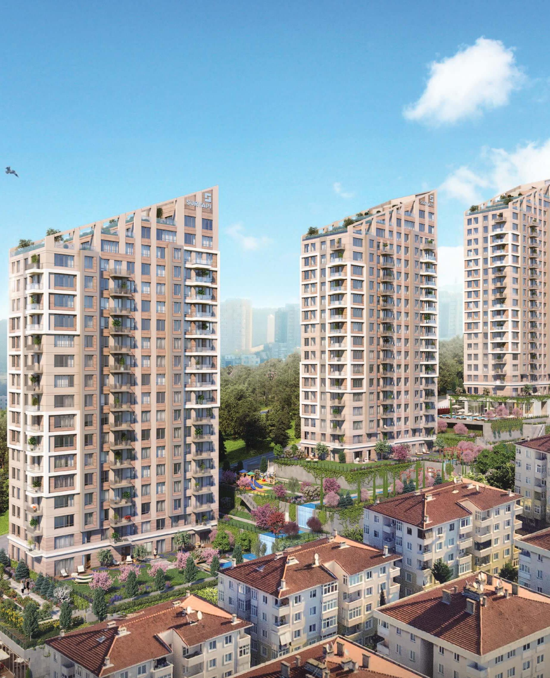 Sur Yapı Yeşil Mavi Maltepe