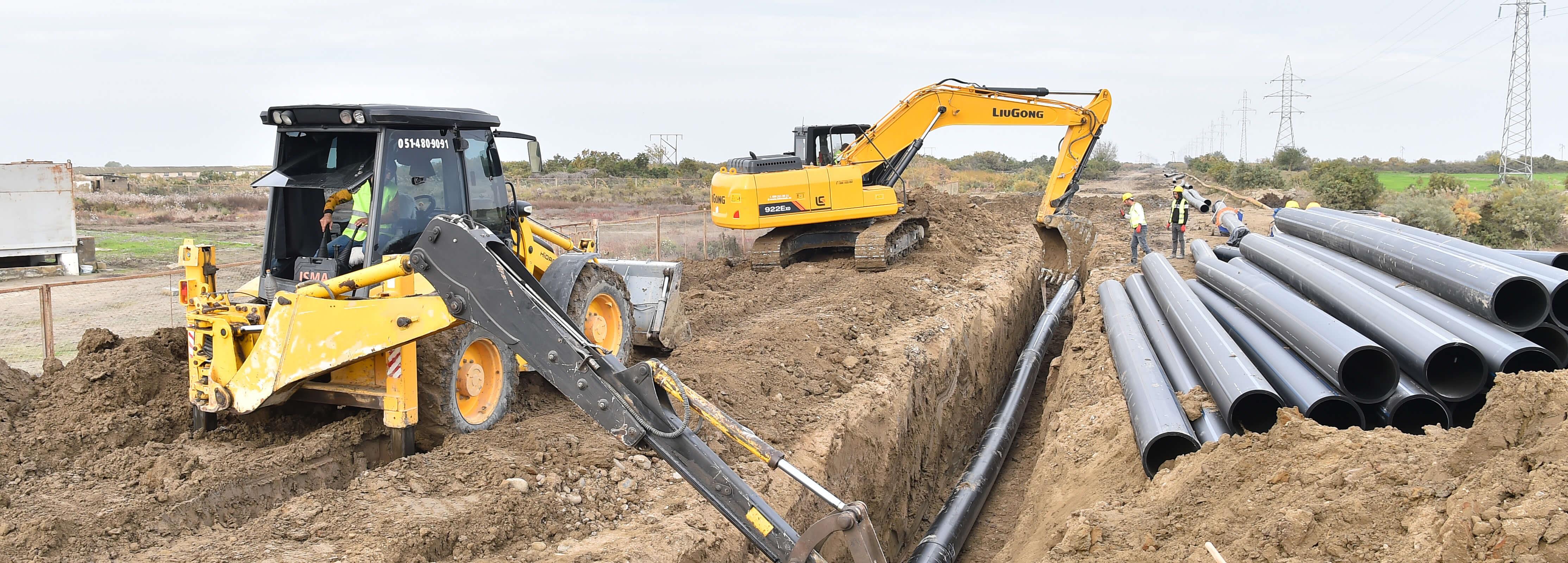 Azersu Temiz Su İsale Hattı Projesi